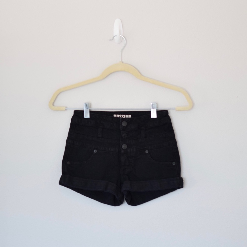 Mossimo Black High Waisted Shorts